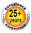 25+ Years Experience